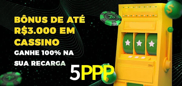 5PPP melhor bônus de depósito